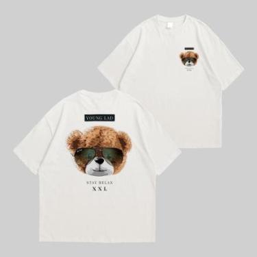 Imagem de Camiseta Techmalhas Estampada Oversized Academia Masculina-Masculino