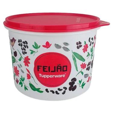 Imagem de Caixa Feijão 2Kg (2,4L) LINHA FLORAL Tupperware