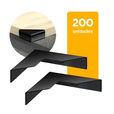 Imagem de 200 Cantoneira de Proteção para Embalagem Transporte MDF Alumínio 15, 18, 25 e 30mm