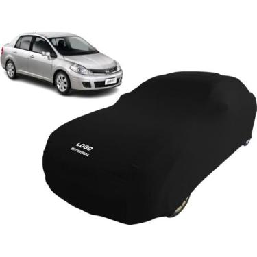Imagem de Capa Automotiva Nissan Tiida Sedan Veste Fácil Com Elástico - Mz, Pret