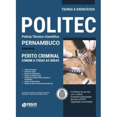 Imagem de Apostila POLITEC - PE 2024 - Perito Criminal (Conhecimentos Gerais)