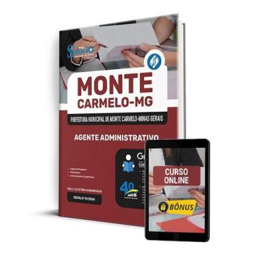 Imagem de Apostila Prefeitura de Monte Carmelo - MG 2024 - Agente Administrativo
