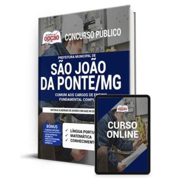 Imagem de Apostila Prefeitura de São João da Ponte - MG - Comum aos Cargos de En