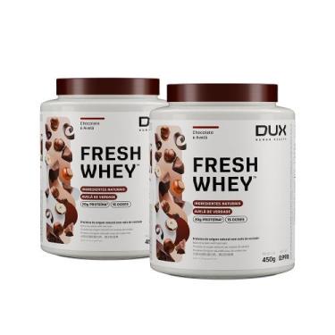 Imagem de DUO FRESHWHEY 450g - Dux Human Health, Chocolate Belga e Avelã + Abaca