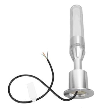 Imagem de Lâmpada Indicadora Vermelha Verde Amarela de 3 Cores DC 24V - Luz de Torre de Sinal Industrial para Oficina e Segurança de Máquinas