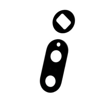 Imagem de zhxchzhi Lente de capa de câmera traseira OEM compatível com Google Pixel Fold 5G 2023 peças 2 peças/conjunto