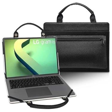 Imagem de Capa para laptop Razer Blade 14 com bolsa portátil com alça de bolsa, preta