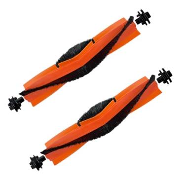 Imagem de NUHFUFA Acessórios para aspirador de pó robô de escova principal compatíveis com Xiao-mi Mijia X20/X20 Plus, barra de rolo de escova principal de substituição (2 peças)