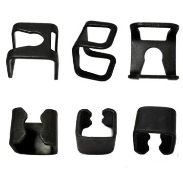 Imagem de OUPUSES 6Pcs Peças de Reposição para Macaco de Chão para 2 Toneladas de Carro Horizontal Macaco de Chão Aro Garra Grampo Grampos