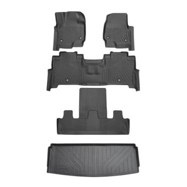 Imagem de Cartist Tapetes Adequados para Ford Expedition 2018-2024 7 Assentos com 2º Assento Balde (Não para MAX ou L), Acessórios de Expedição, Proteção de Carpete