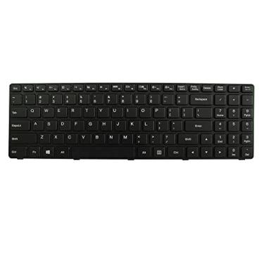 Imagem de Abakoo Novo teclado compatível com Lenovo IdeaPad 100-15IBD 80QQ 80QQ00E6US B50-50 SN20J78609 6385H-US SN20K41553 PK1310E2A00