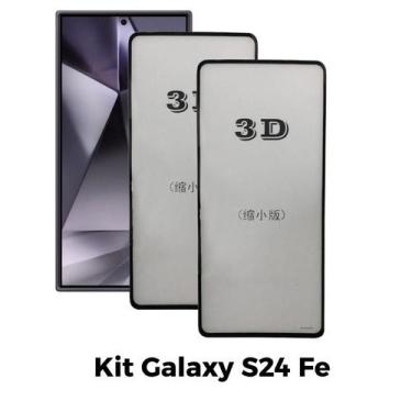 Imagem de 2UN Película Frontal de Vidro 3D para Samsung Galaxy S24FE S24 FE - LX