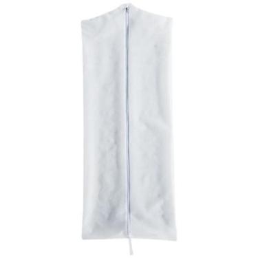 Imagem de Capa Vestido Noiva TNT Branco - Zíper, Alça - 200cm x 70cm