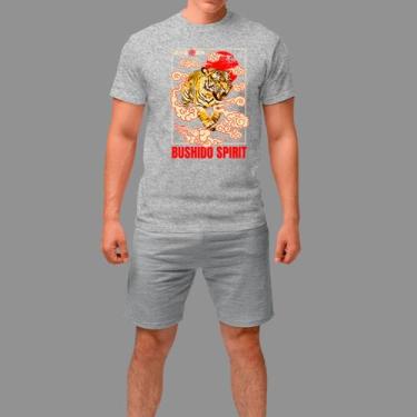 Imagem de Camisetas Básica Masculina Moda De Rua Manga Curta Gola Redonda - Rodl