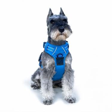 Imagem de Doggie Design Venture Paw Peitoral para cães - Peitoral simples ajustável para filhotes - Coleira antipuxão para cães para caminhadas e aventuras ao ar livre - Sálvia seca, M