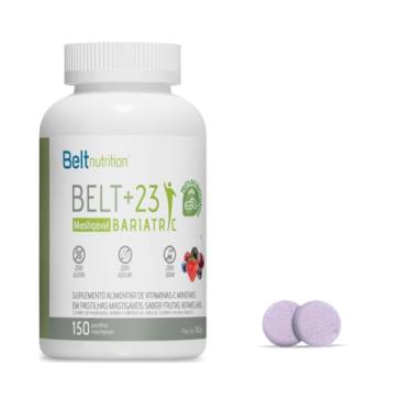 Imagem de Belt +23 Bariatric MASTIGÁVEL Multivitamínico e Multimineral 150 Pastilhas (150 Pastilhas, Frutas Vermelhas)