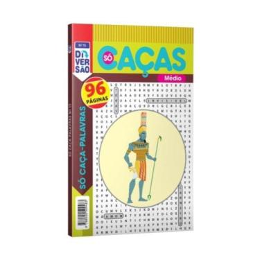 Imagem de Livro Coquetel Só Caça Palavras Nível Médio Ed 15