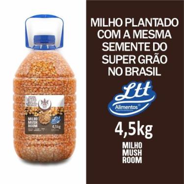 Imagem de Pipoca Gourmet 4,5kg Milho Mushroom  Receitas Doces e Salgadas - lttal