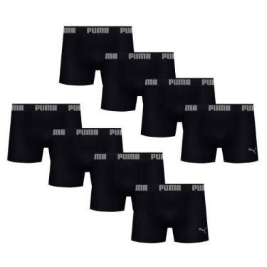 Imagem de 8 Cuecas Boxer Box Sem Costura Masculina Adulta Microfibra - Selene, G