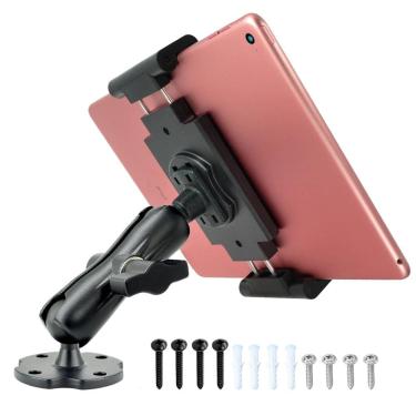 Imagem de Suporte para tablet, braço de alumínio VAUBORTTI, resistente, com base de perfuração