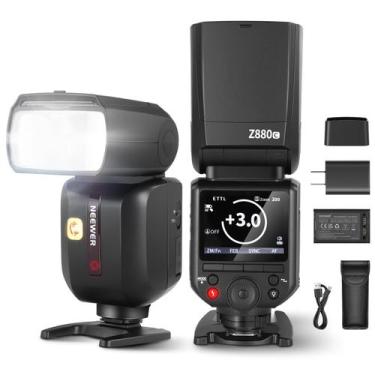 Imagem de Câmera Flash Speedlite NEEWER Z880-C 2.4G 76Ws TTL para Canon