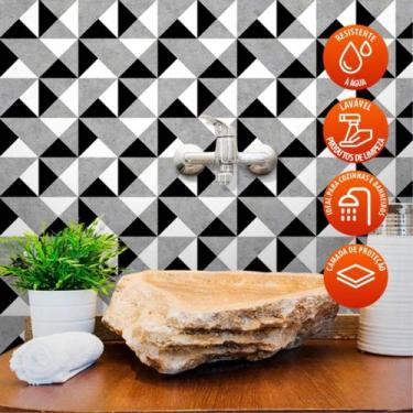 Imagem de Revestimento de Azulejo Concrete Elegance 250 - Inove Papéis de Parede