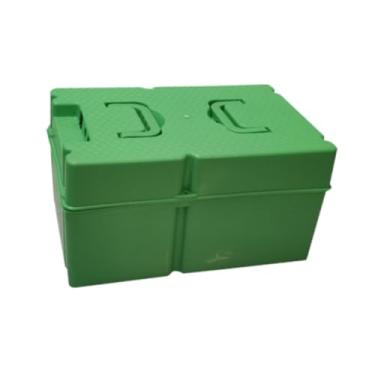 Imagem de kowaku Caixa de bateria para bicicleta elétrica, proteção com alça dobrável, caixa de armazenamento de bateria para triciclos, Style a