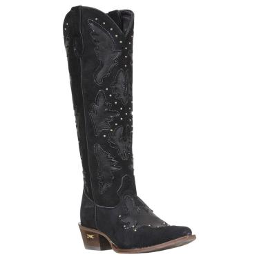 Imagem de Bota Texana Feminina Preta com Detalhes Jácomo 38114