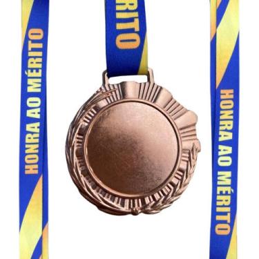 Imagem de Kit 10 Medalhas, Medalha para Premiação Esportiva , 60mm, com Cordão P