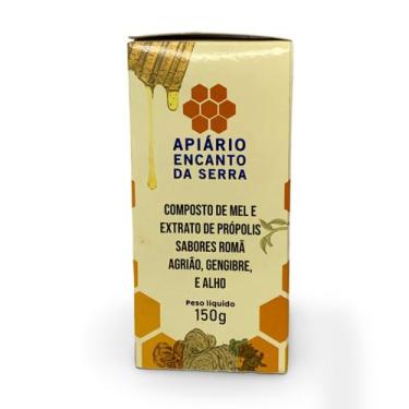 Imagem de Mel Composto E Extrato De Própolis 150g Apiário Encanto Da Serra