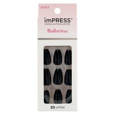Imagem de Unhas Autocolantes Impress Bailarina Cor Lacy Com 30 Unidades Kiss New York