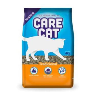 Imagem de Areia Higiênica Carecat Criadores Para Gatos 4kg