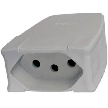 Imagem de Prolongador Profissional 20A 2P+T Cinza - 615877 - PIAL - Viva vento