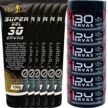 Imagem de Atacado 6 Gel 30 Ervas Power 300G 6 Super Gel 30 Ervas 150G - Bio Inst