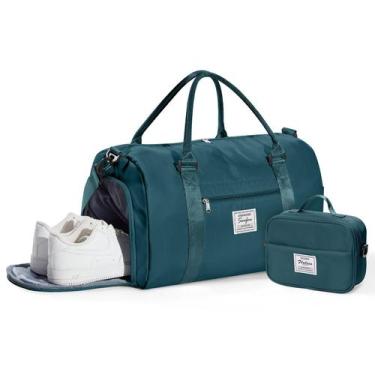 Imagem de Bolsa de ginástica WISEPACK, mochila de viagem impermeável com compart