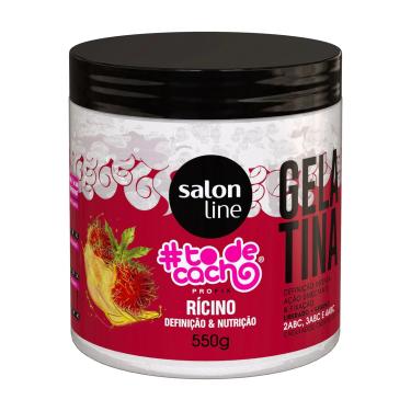 Imagem de Gelatina Capilar Salon Line #ToDeCacho Rícino 550g