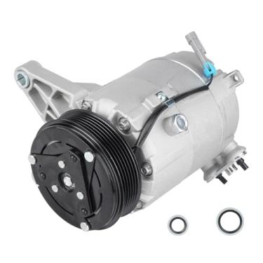 Imagem de Compressor AC com embreagem A/C adequado para Pontiac G6 3.9L 2006, para Chevrolet Impala 3.5L 3.9L 2006-2011, Monte Carlo 3.5L 2006 2007, Malibu e Monte Carlo 3.9 2006, substitui CO 21471LC