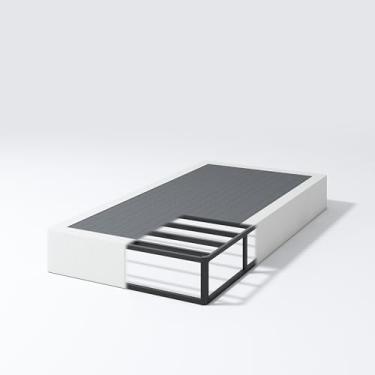 Imagem de NHODIR Mola Box para Cama de Solteiro, 22,88 cm, Base de Colchão com Estrutura de Metal Forte, Sem Ruído, Fácil Montagem
