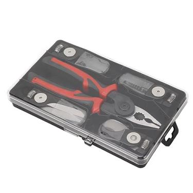 Imagem de Multifuncionais 5 Em Alicates Com Cabeças Mutáveis ​​para Cortar, Decapagem e Crimpagem, Ferramenta Portátil para Profissionais e Bricolage