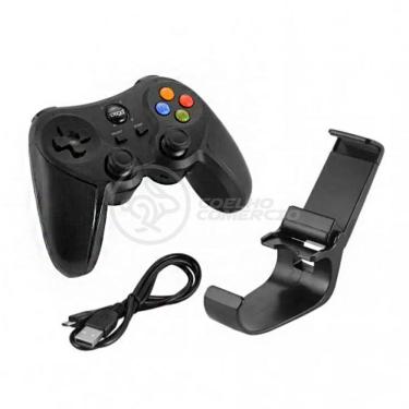 Imagem de Controle Game Joystick Jogar CelularPc Gamepad Bluetooth