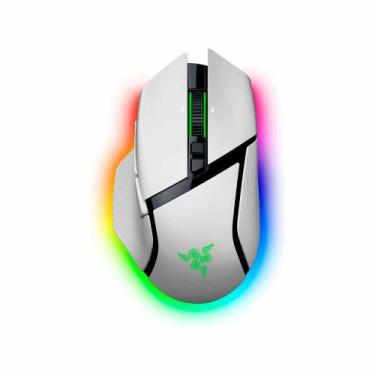 Imagem de Mouse Gamer Razer Basilisk V3 Pro Wireless - Branco - Preto, branco