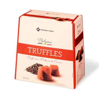 Imagem de Trufas Belgas Cremosas Premium Importado da Bélgica