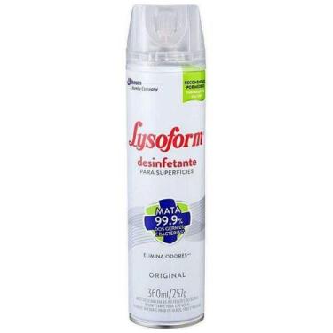 Imagem de Desifetante LYSOFORM Aerosol Original 360ml, Original, 360ml