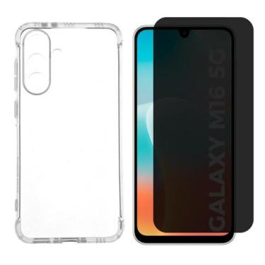Imagem de Capinha + Pelic. Gel Privativa Compatível Para Galaxy M16 5G - Db