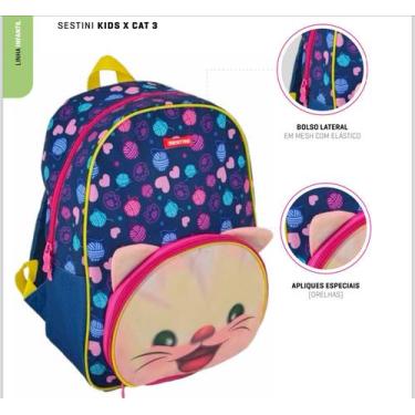 Imagem de Mochila Sestini kids x cat