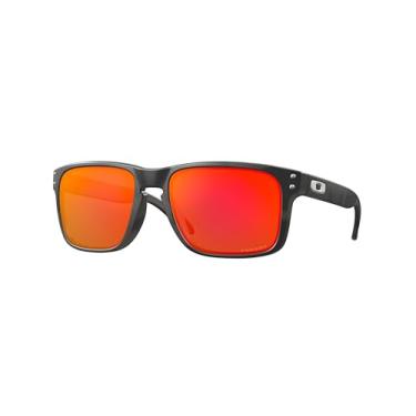 Imagem de Oakley Pacote de óculos de sol OO9102: Kit de acessórios OO 9102 HOLBROOK 9102E9 Holbrook preto fosco e coleira azul pequena
