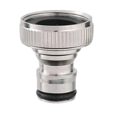 Imagem de KiBcsLic Conector fêmea para mangueira de jardim, adaptador fêmea, peças sólidas com rosca de 3/4 de polegada, acessório, adaptador de conexão com rosca para