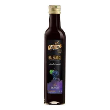 Imagem de Kit c/ 2 Vinagre Balsamico Castelo Tradizionale Vidro 500ml