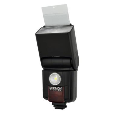 Imagem de Rokinon D970VL-C Zoom Digital TTL Flash com luz de vídeo para Canon (preto)