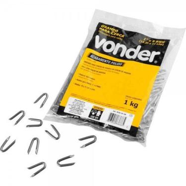 Imagem de Grampo para cerca 1" x 9 BWG 19 x 11 JP x LPP polido VONDER